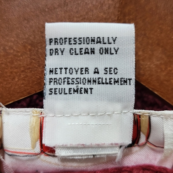 Vintage Talbots Silk Blend Ugly Christmas Sweater Embroidered Patchwork Sz M - Picture 9 of 9